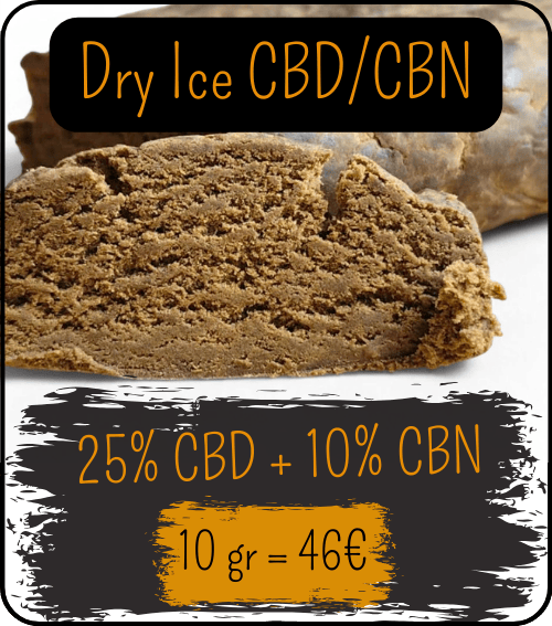 top ventes -HASH CBD-CBN Dry Ice